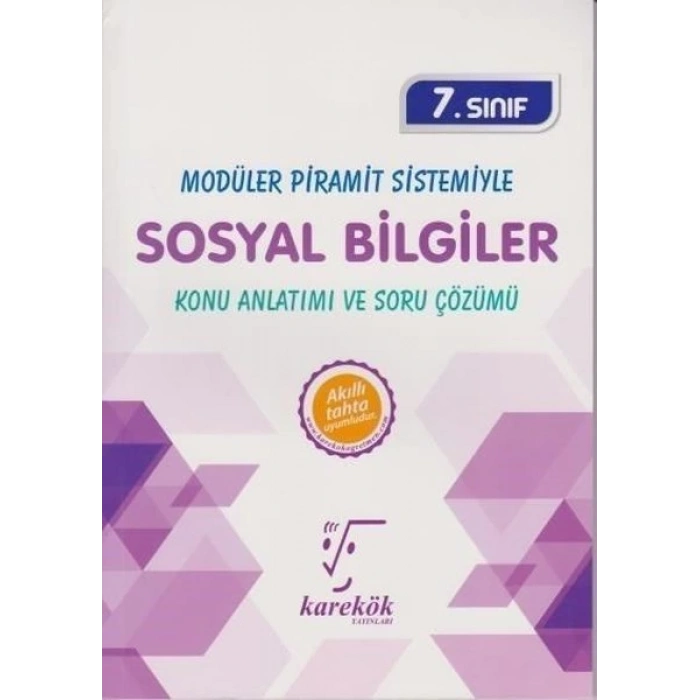 7.Sınıf Modüler Piramit Sistemiyle Sosyal Bilgiler Konu Anlatımı ve Soru Çözümü