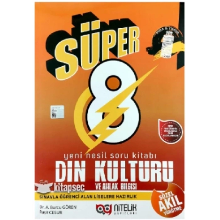8. Sınıf LGS Süper Din Kültürü ve Ahlak Bilgisi Yeni Nesil Soru Kitabı