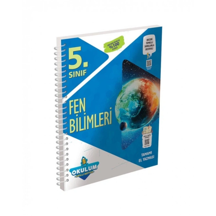 5. Sınıf Fen Bilimleri Okulum Akıllı Defter
