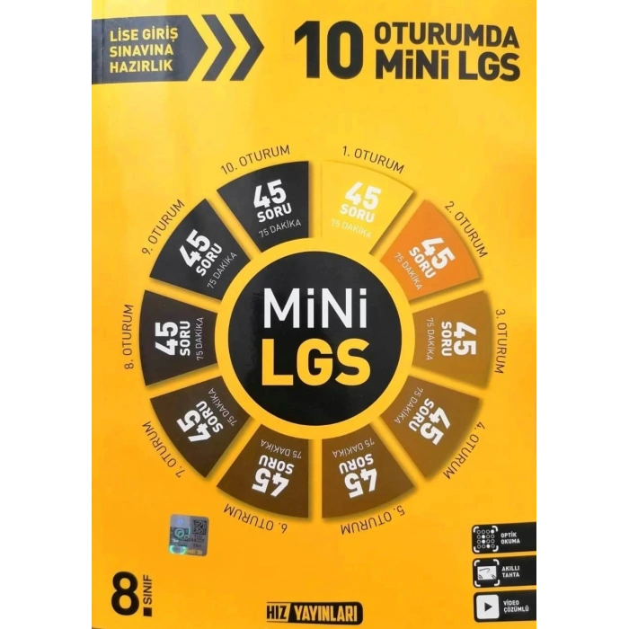 8.Sınıf LGS 10 Oturumda Mini