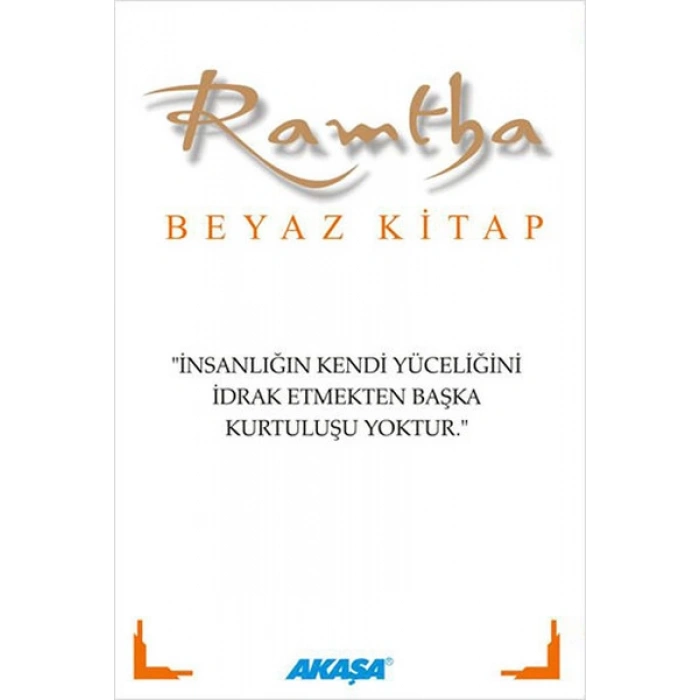Ramtha Beyaz Kitap