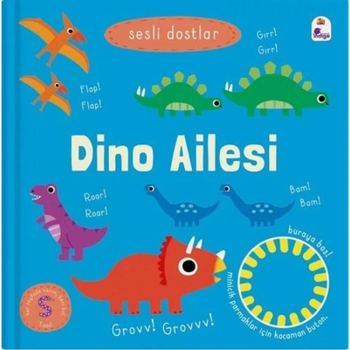 Sesli Dostlar – Dino Ailesi (Sesli Kitap)