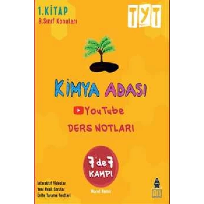 TYT Kimya 7 de 7 Kampı Ders Notları 1. Kitap Kimya Adası