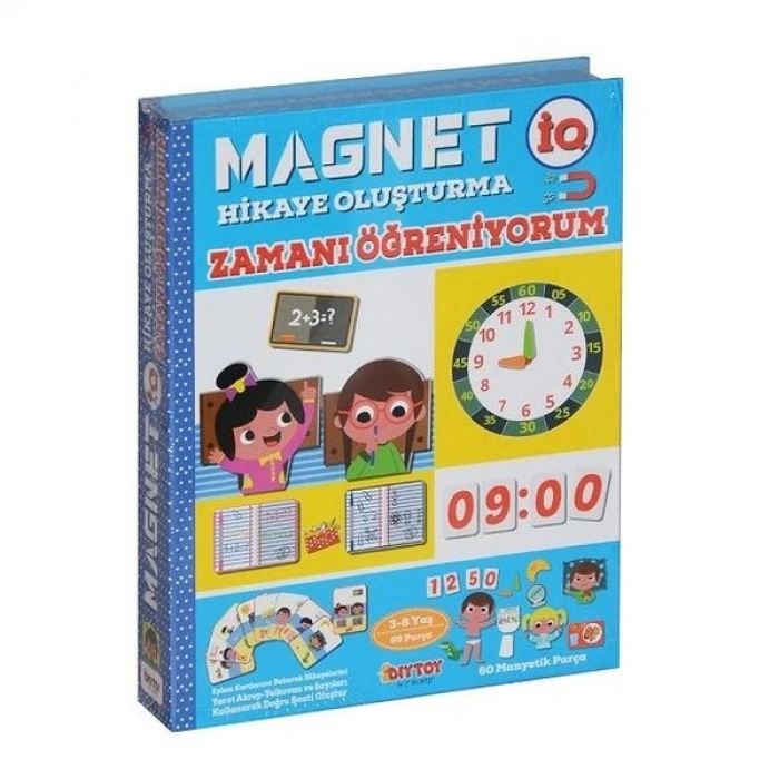 Zamanı Öğreniyorum Hikaye Oluşturma -Magnet