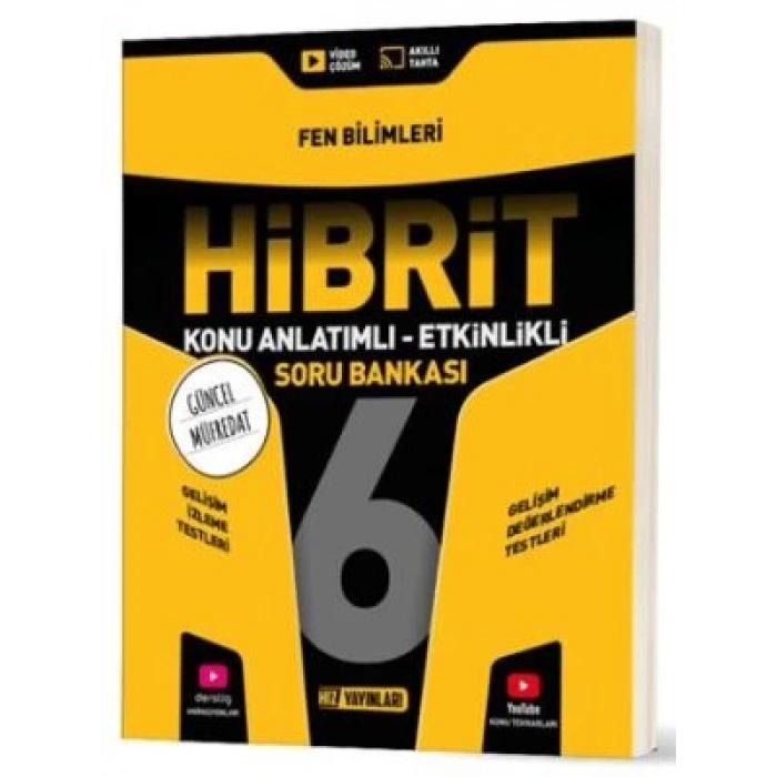 6. SINIF HİBRİT FEN BİLİMLERİ SORU BANKASI