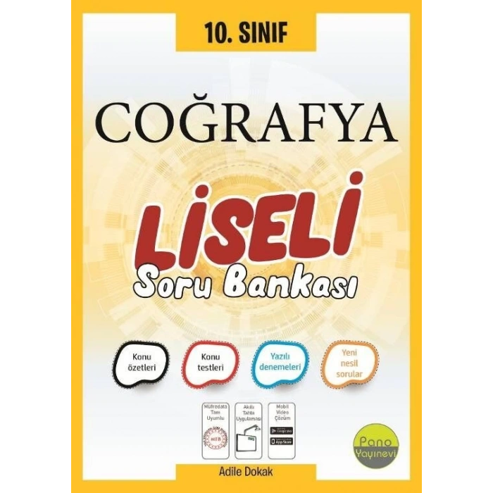 10. Sınıf Coğrafya Liseli Soru Bankası