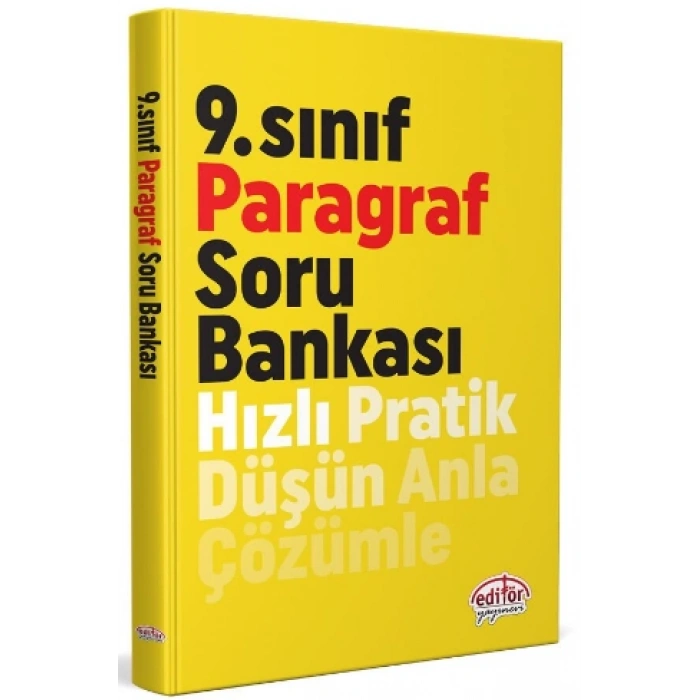 9.Sınıf Paragraf Soru Bankası Hızlı Pratik