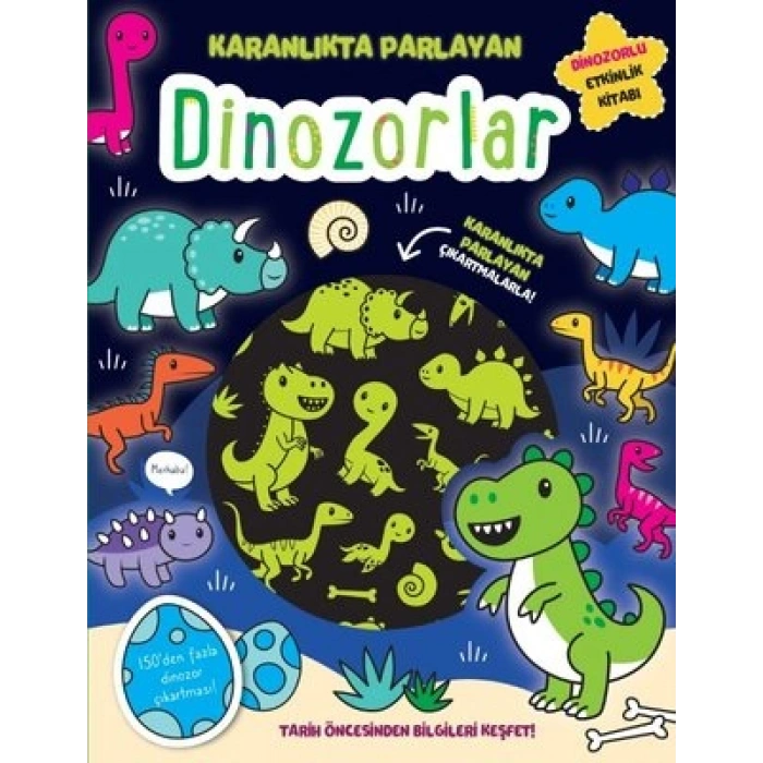 Karanlıkta Parlayan Kitaplar - Dinozorlar