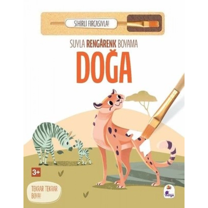 Suyla Rengarenk Boyama - Doğa (Sihirli Fırçasıyla)