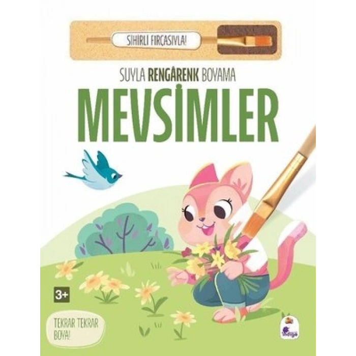 Suyla Rengarenk Boyama - Mevsimler (Sihirli Fırçasıyla)