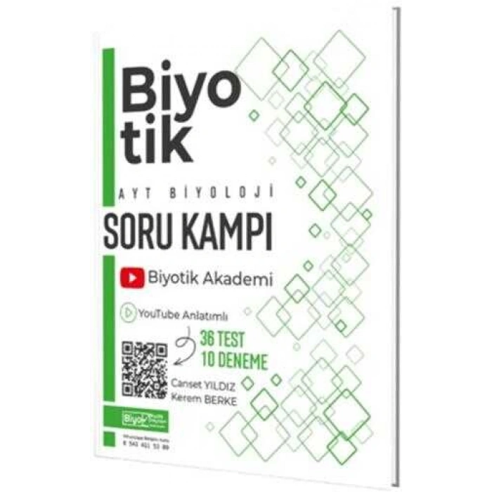 AYT Biyoloji Soru Kampı Biyotik Yayınları