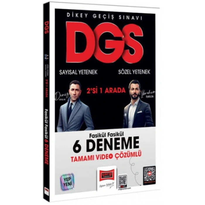 2026 DGS Sayısal Yetenek Sözel Yetenek Fasikül Fasikül Tamamı Video Çözümlü 6 Deneme Yargı Yayınları