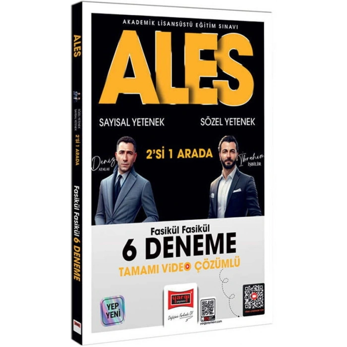 2026 ALES Sayısal Yetenek Sözel Yetenek Fasikül Fasikül Tamamı Video Çözümlü 6 Deneme Yargı Yayınları