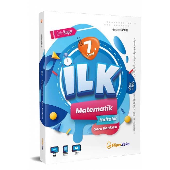Hiper Zeka Yayınları 2025 7. Sınıf İLK Matematik Haftalık Soru Bankası