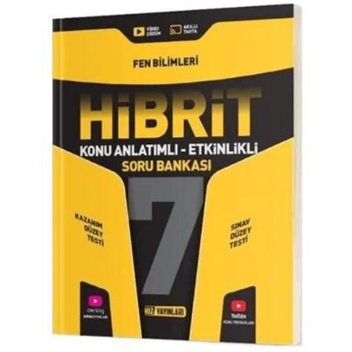 Hız Yayınları 7. Sınıf Hibrit Fen Soru