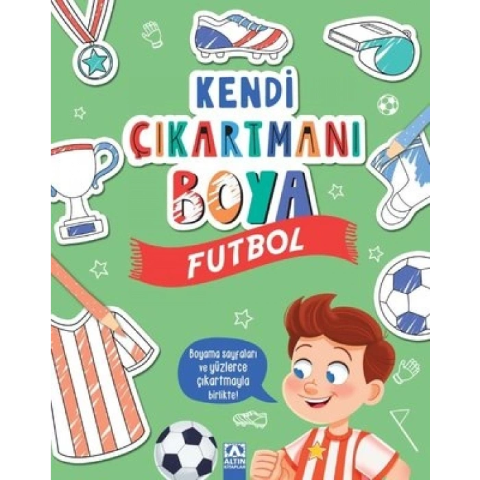 Kendi Çıkartmanı Boya Futbol
