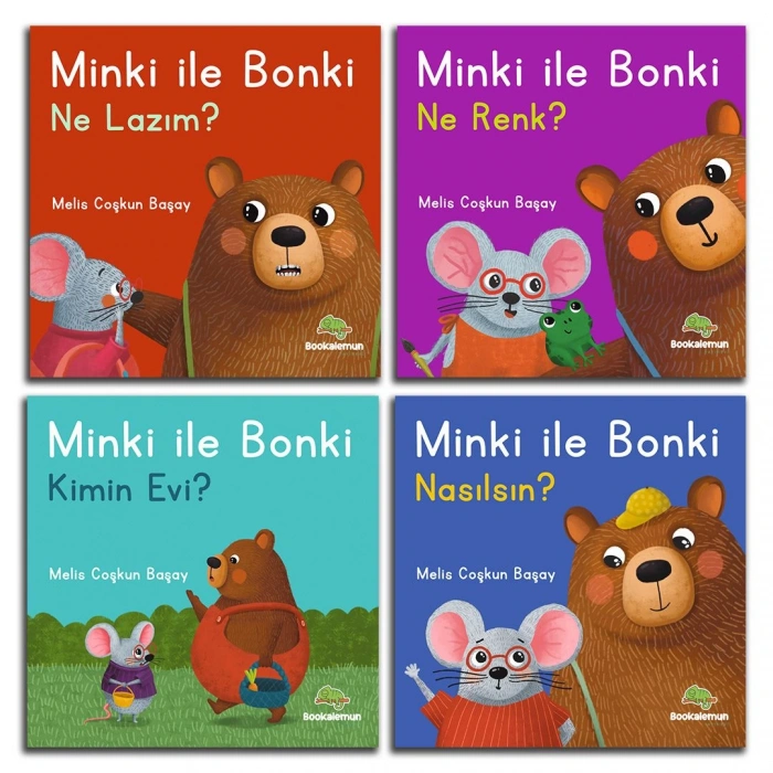Minki ile Bonki - 4 Kitap Set Kutusu