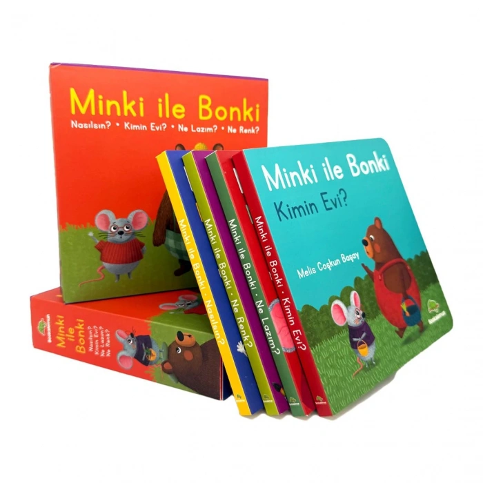 Minki ile Bonki - 4 Kitap Set Kutusu
