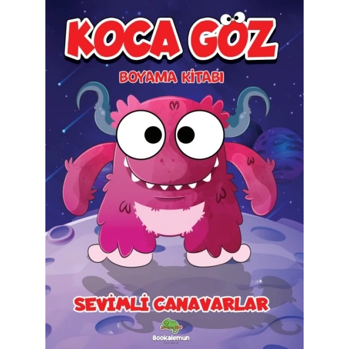 Sevimli Canavarlar - Koca Göz Boyama