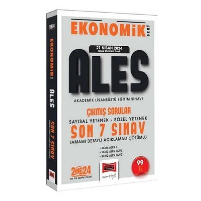 Yargı Yayınları 2024 ALES Ekonomik Seri Çıkmış