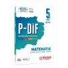 5. Sınıf Matematik P-DiF Periyodik Ders İzleme Föyleri Puan Yayınları