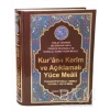 Kuran-ı Kerim ve Açıklamalı Yüce Meali – Kolay Okunan Bilgisayar Hatlı Türkçe Okunuşlu Üç’lü (Orta Boy) Kod:076