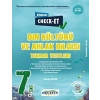 7. Sınıf Din Kültürü Checket