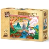 ökkuşağı Pony 100 Parça Ahşap Puzzle