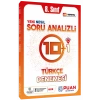 8. Sınıf LGS Türkçe Soru Analizli 10+1 Deneme Puan Yayınları