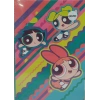 The Powerpuff Girls Sert Kapak Butik Defter Yeşil 80 yp.15*21