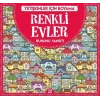 Renkli Evler - Mandala (Yetişkinler İçin Boyama)
