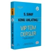 5. Sınıf Tüm Dersler VIP Konu Anlatımlı Mavi Kitap