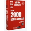 2024 KPSS Eğitim Bilimleri Tamamı Çözümlü Efsane 2000 Soru Bankası