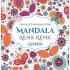 Mandala Renk Renk Çiçekler