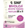9. Sınıf Biyoloji 25 x 11 Biyotik Tarama Testleri