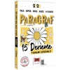 2026 YKS KPSS DGS ALES MEB-AGS Papatya Serisi Paragraf Tamamı Çözümlü 15 Deneme Yargı Yayınları