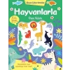 KEÇE ÇIKARTMALAR - HAYVANLARLA OYUN KİTABI