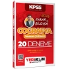 2026 KPSS Coğrafya Tamamı Çözümlü 20 Deneme Yediiklim Yayınları