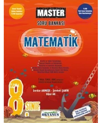8. Sınıf Master Matematik Soru Bankası
