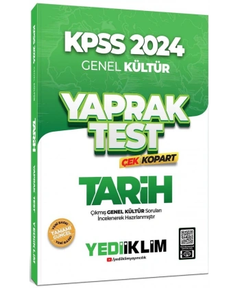 Yediiklim Kpss Gk Tarih Ç.K.Y.T-2024
