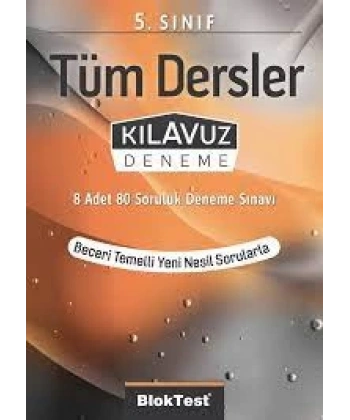 5. Sınıf Tüm Dersler Kılavuz Deneme