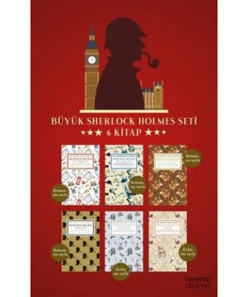 Büyük Sherlock Holmes Seti - 6 Kitap Takım