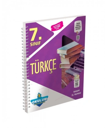 7. Sınıf Türkçe Okulum Akıllı Defter