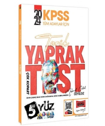 Yargı Kpss Gk Tarih 5Yüz Yaprak Test-2024