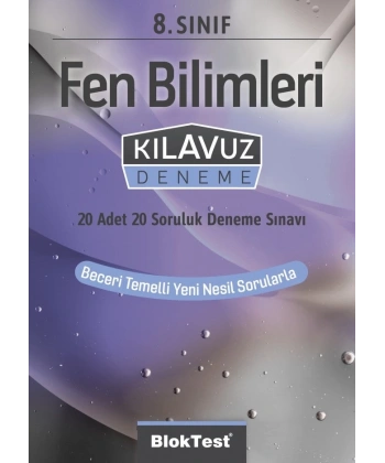 8. Sınıf Fen Bilimleri Kılavuz Deneme