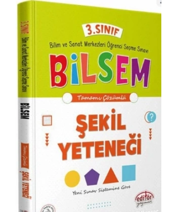 3.Sınıf Bilsem Şekil Yeteneği Tamamı Çözümlü