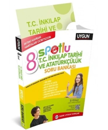 8. Sınıf T.C. İnkılap Tarihi ve Atatürkçülüki Spotlu Soru Bankası 2021/2022