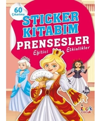 Prensesler - Sticker Kitabım