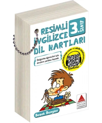 Resimli İngilizce Dil Kartları 3. Sınıf