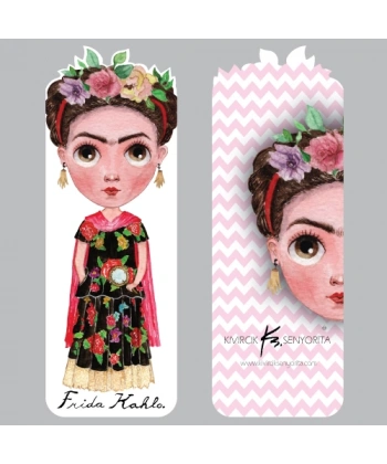 Frida Kahlo Kıvırcık Ayraç